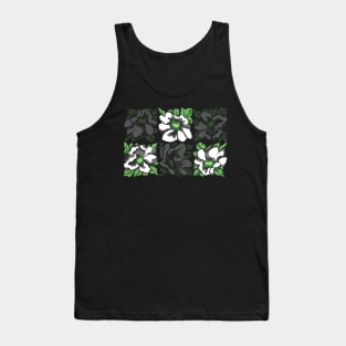 Anemone Flowers 🌺 - White Tank Top